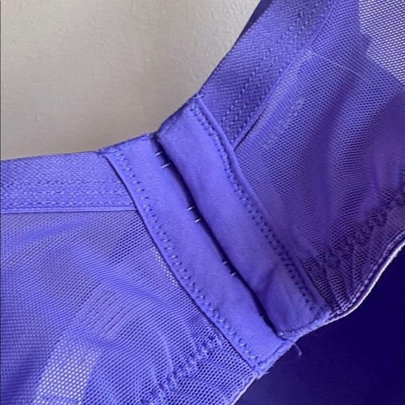 EUC CACIQUE Floral Lace Women's Bra - Purple - Picture 6 of 6